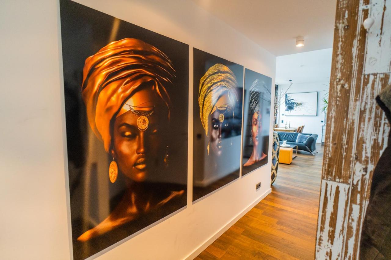 Panorama Bliss - Luxus Apartment In Braunschweig'S Altstadt Bagian luar foto